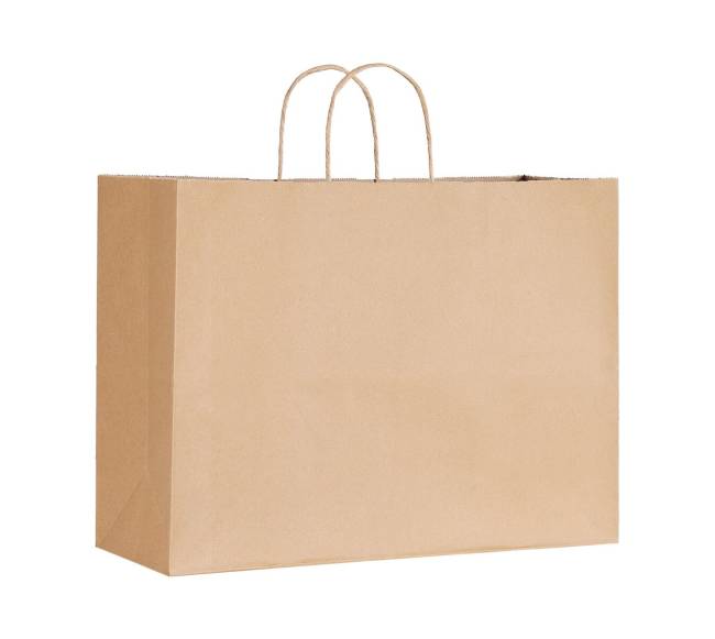 Popieriniai maišeliai su rankenomis, 100 vnt.8