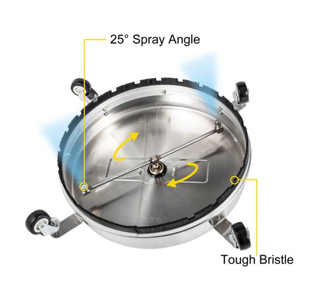 Aukšto slėgio paviršiaus ploviklis 4000 psi2