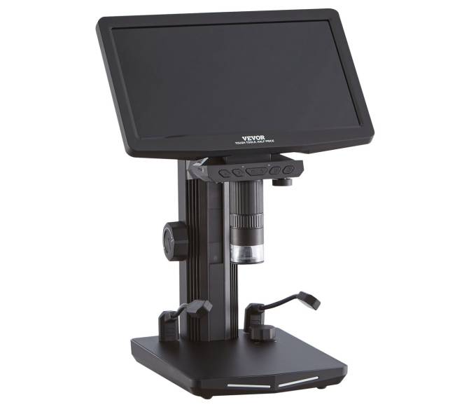 Mikroskopas su 10.1 colio ekranu ir 1300X didinimu0