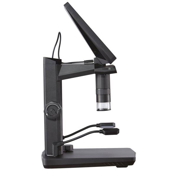 Mikroskopas su 10.1 colio ekranu ir 1300X didinimu9