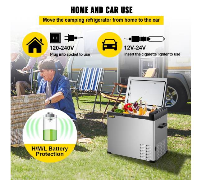 Automobilinis šaldytuvas su vienos zonos šaldikliu5