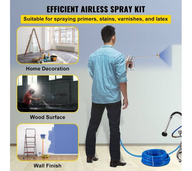 Belaidžio dažymo žarnos rinkinys su prailginimu1