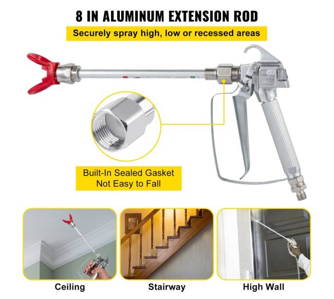 Belaidžio dažymo žarnos rinkinys su prailginimu5