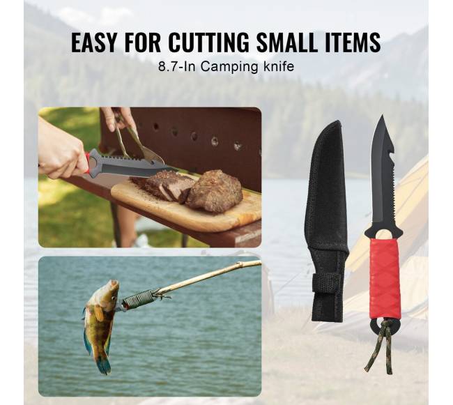 Stovyklavimo kirvis ir mačetė su priedais3