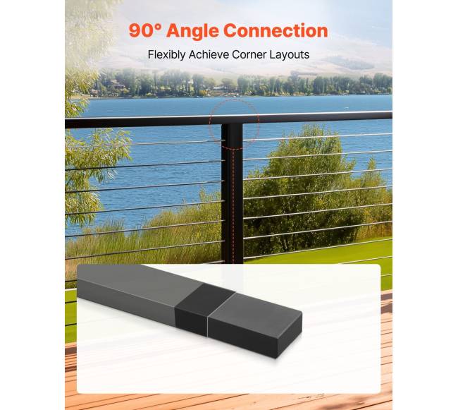 turėklų jungčių komplektas, plokščių jungčių priedai1