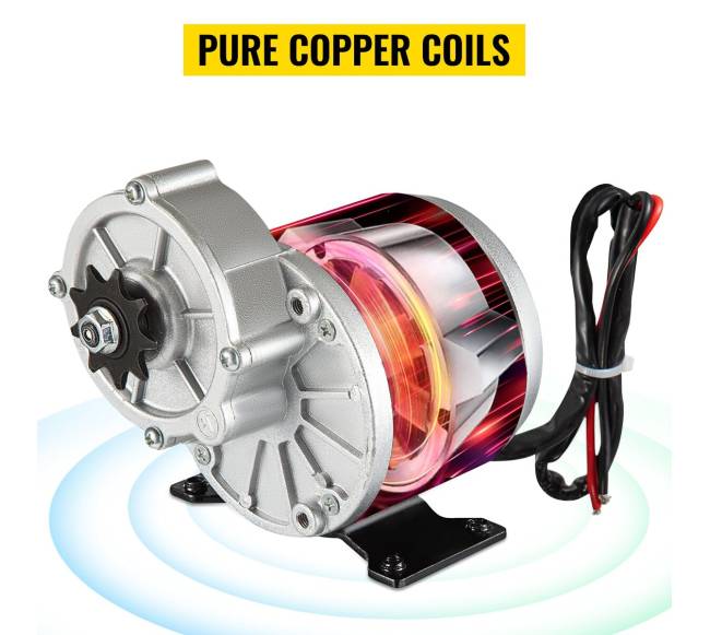 24V nuolatinės srovės elektrinis variklis dviračiui1