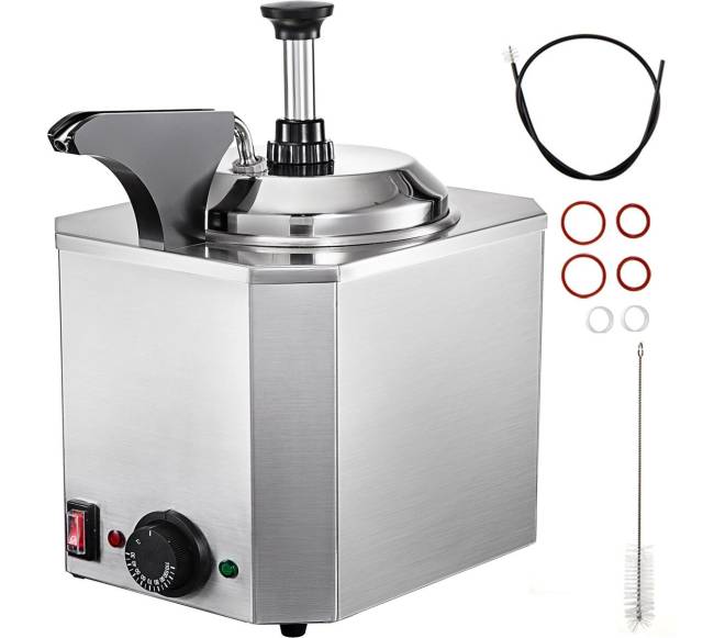 karamelės ir sūrio šildytuvas su pompa0