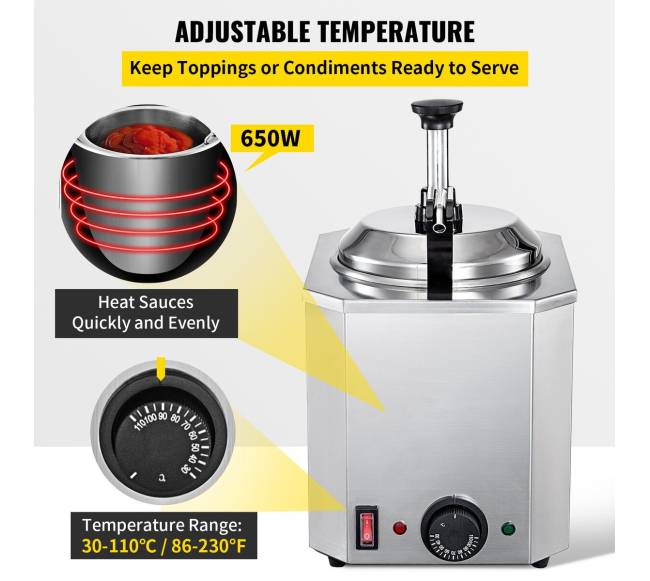 karamelės ir sūrio šildytuvas su pompa4