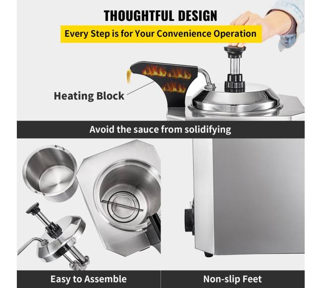 karamelės ir sūrio šildytuvas su pompa5