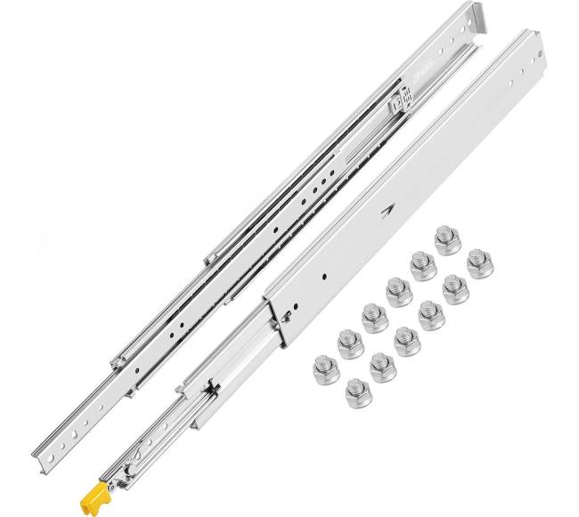 Stiprios stalčių bėgiai su užraktu 226 kg0