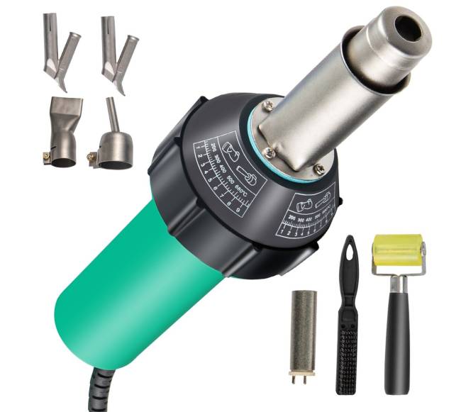 Stogų suvirinimo aparatas, PVC karšto oro pistoletas7