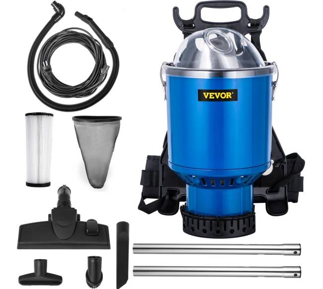 Kuprinės siurblys su teleskopiniu vamzdžiu0