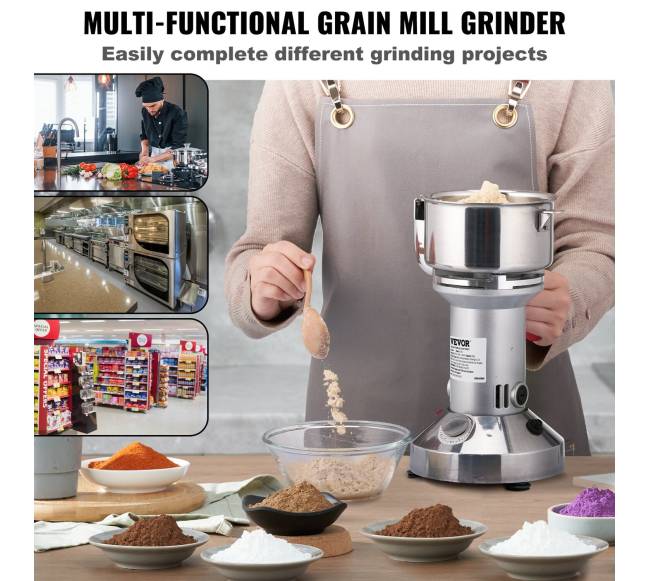 300g komercinė prieskonių malūnėlis, elektrinis grūdų malūnėlis5