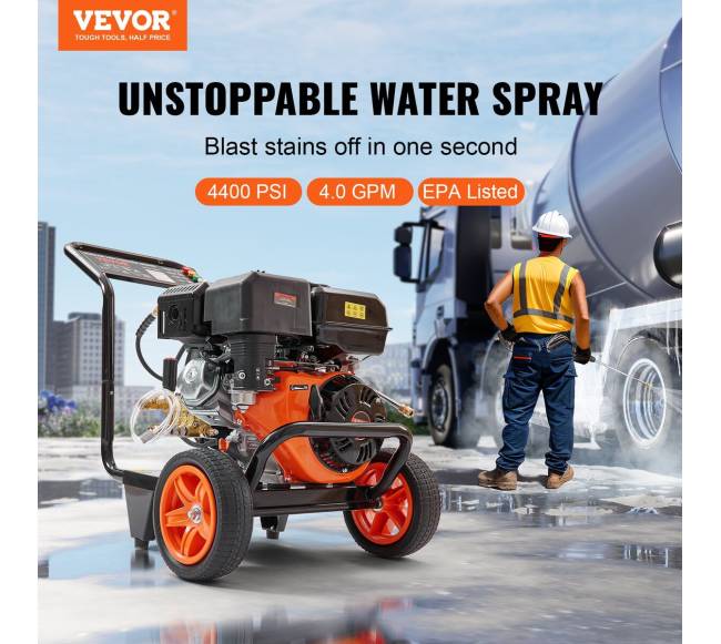 Benzininė aukšto slėgio plovimo mašina 4400 PSI1