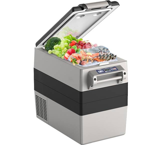 Automobilinis šaldytuvas 52 L, 12 V, dvizonalinis0