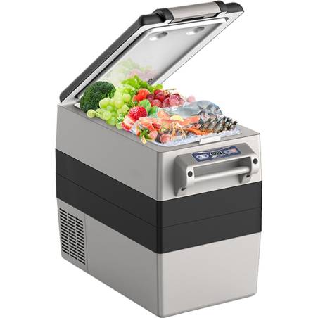 Automobilinis šaldytuvas 52 L, 12 V, dvizonalinis0