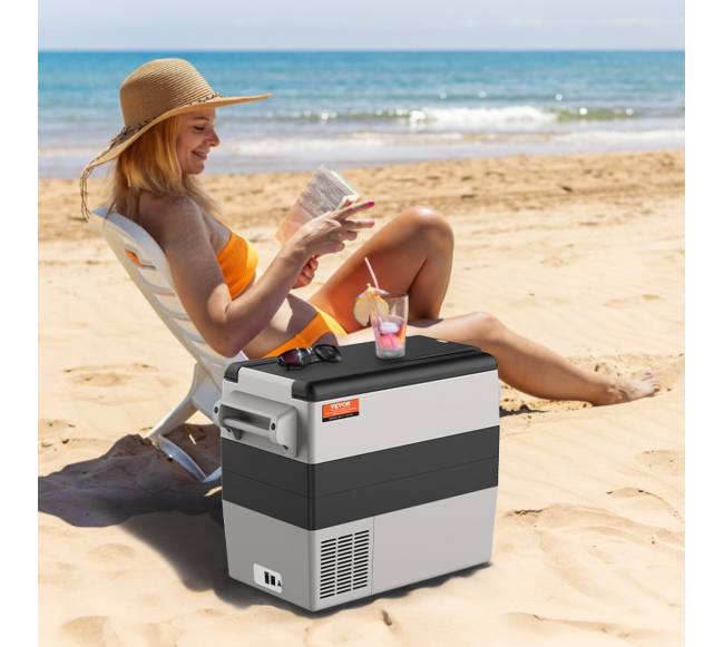 Automobilinis šaldytuvas 52 L, 12 V, dvizonalinis7