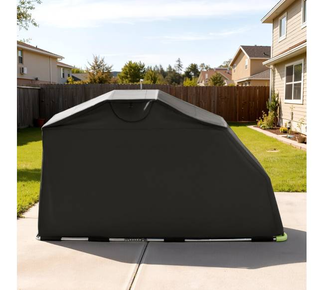 Motociklo saugojimo pastogė su užraktu, 600D oksfordinė danga7