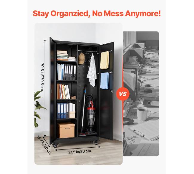 Metalinė sandėliavimo spinta su ratukais3