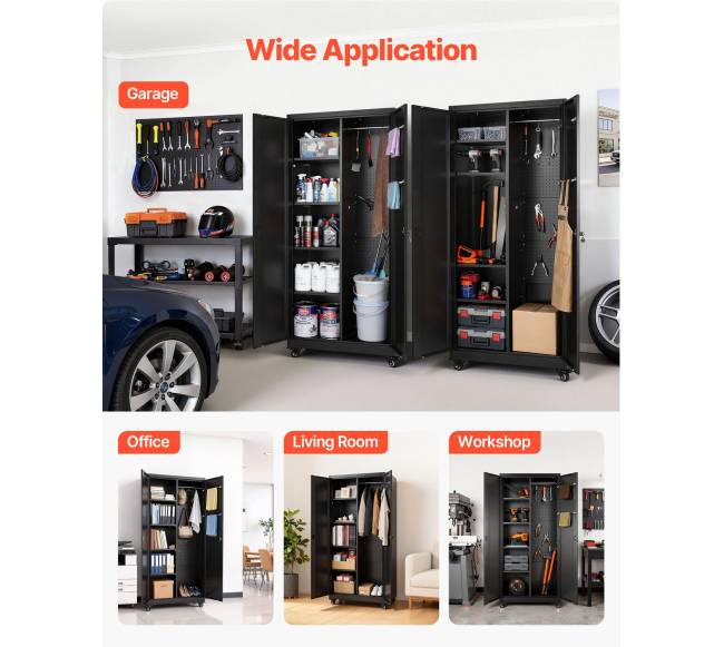 Metalinė sandėliavimo spinta su ratukais6