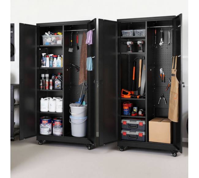 Metalinė sandėliavimo spinta su ratukais7