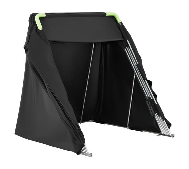 Motociklo pastogė su apsaugine spyna8