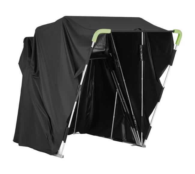 Motociklo pastogė su apsaugine spyna9