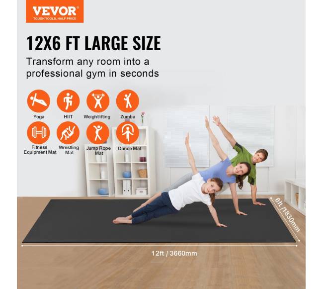 neslystantis jogos kilimėlis 366x183 cm1