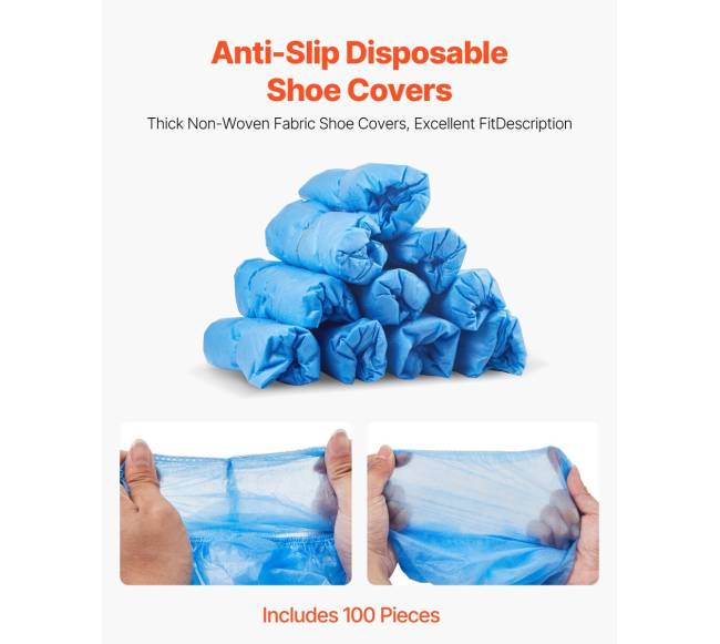 Batų uždangalų dozatorius su 100 dangtelių2