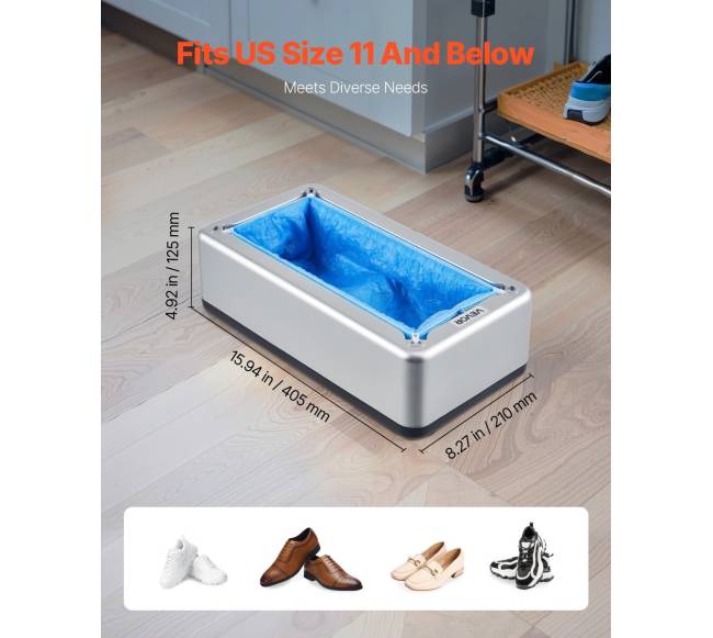 Batų uždangalų dozatorius su 100 dangtelių3