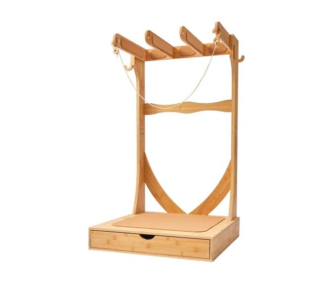 Vertikali trijų lygių banglentės stovas10