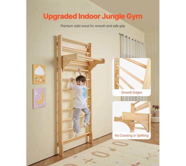 medinė švediška gimnastikos sienelė1