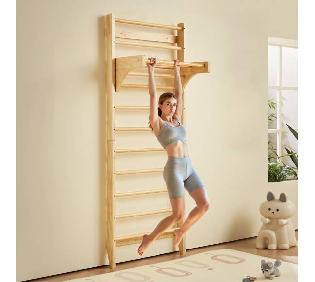 medinė švediška gimnastikos sienelė7