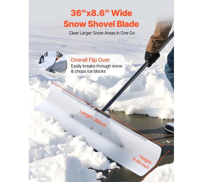 Plastikinis sniego stūmiklis 91 cm1