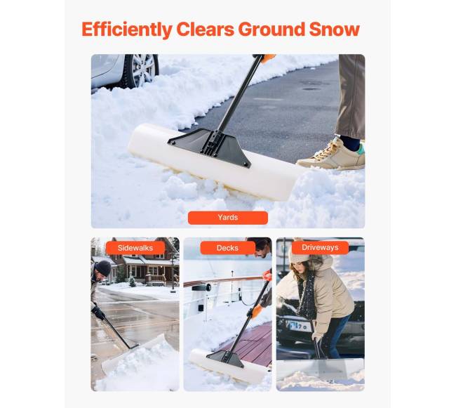 Plastikinis sniego stūmiklis 91 cm5