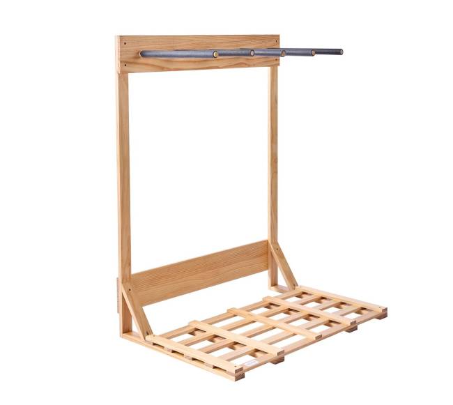Vertikalus lentų stovas iš medžio, 4 lygiai8