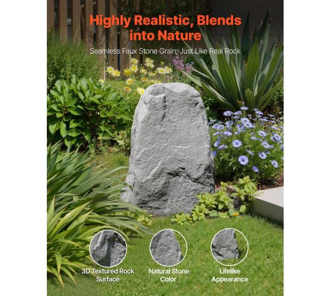 Dirbtinis uolinis dangtis sodo dekorui1