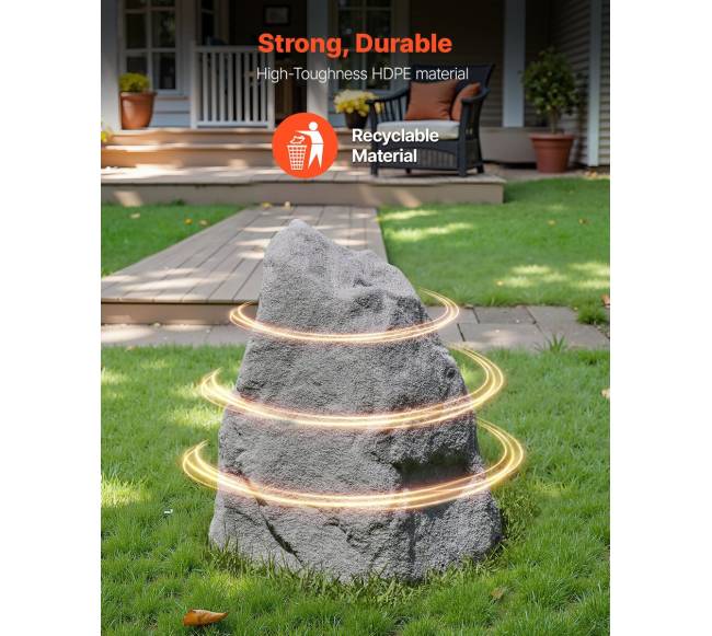 Dirbtinis uolinis dangtis sodo dekorui2