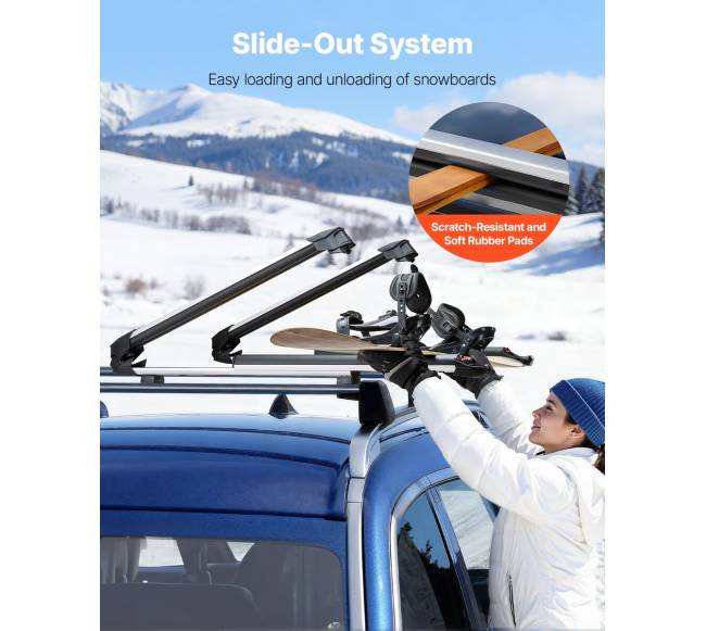 Automobilių slidinėjimo ir snieglenčių laikiklis3