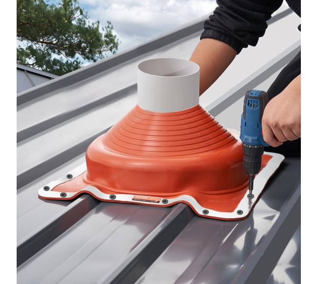 Metalinis stogo popierius su aukštos temperatūros silikonu7