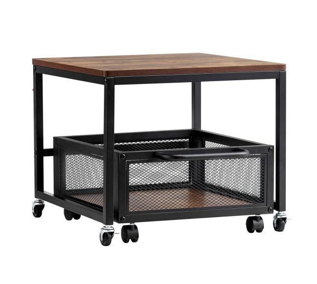 Mini šaldytuvas su ratukais ir laikikliu0