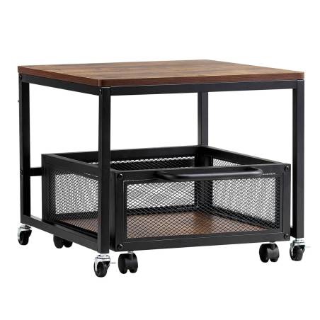 Mini šaldytuvas su ratukais ir laikikliu0
