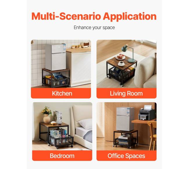 Mini šaldytuvas su ratukais ir laikikliu5