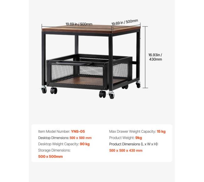 Mini šaldytuvas su ratukais ir laikikliu6