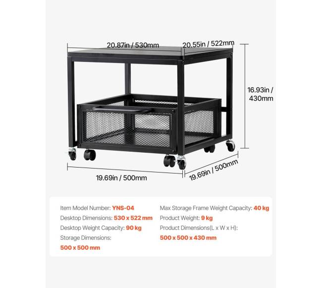 Mini šaldytuvo stovas su ratukais ir laikymo vieta6