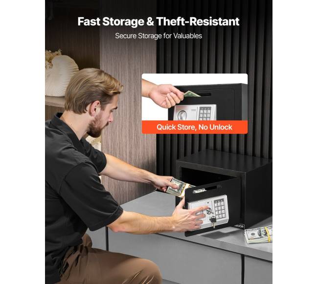 72 litrų seifas su slaptažodžiu ir rankenėle1