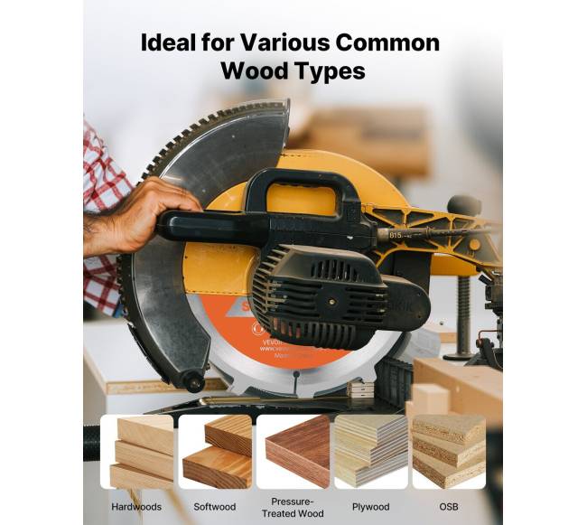 Dado pjovimo diskų rinkinys, 203 mm skersmens5