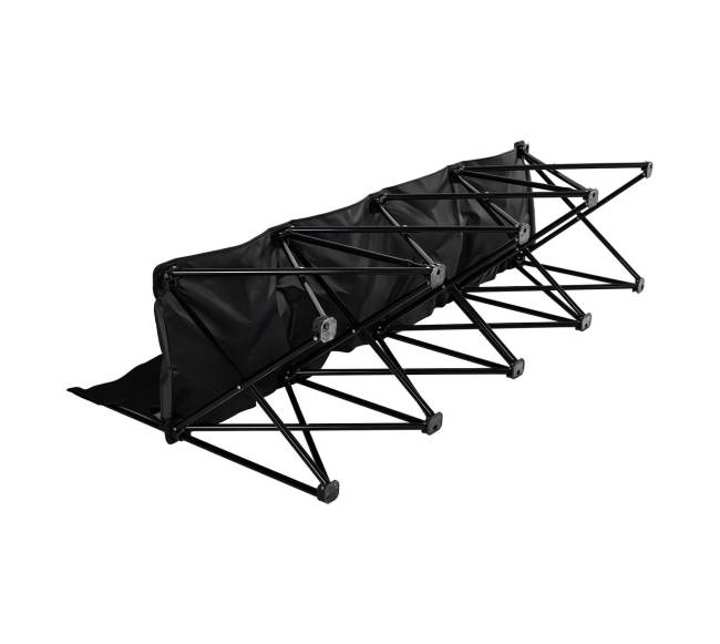 Nešiojama sulankstoma kėdė su 4 vietomis ir kišenėmis10