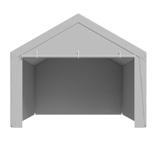 Pakeičiamas tentas automobiliui 6 x 4 m su šonais9