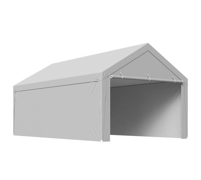 Pakeičiamas tentas automobiliui 6 x 4 m su šonais10